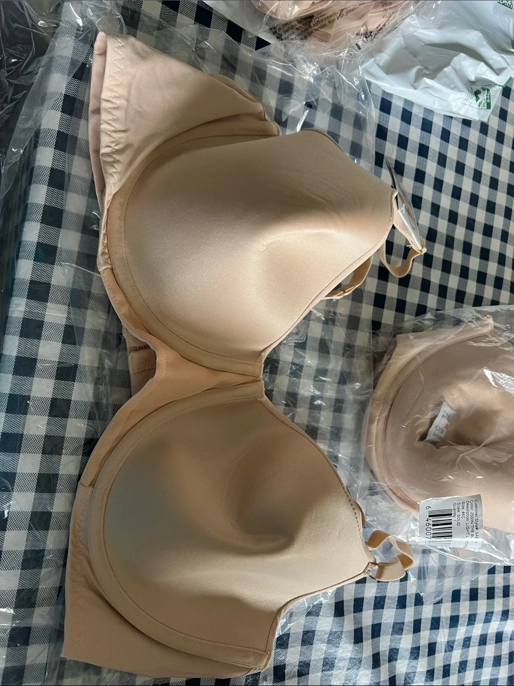 Smart & Sexy Women’s Everyday Lightly Lined T-shirt bra 46C NWT - 2 bras